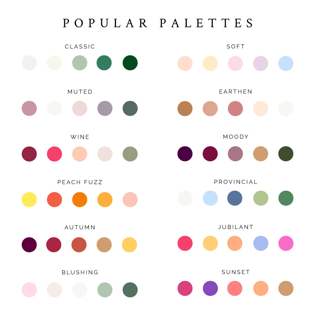 Choose Your Custom Color Palette 