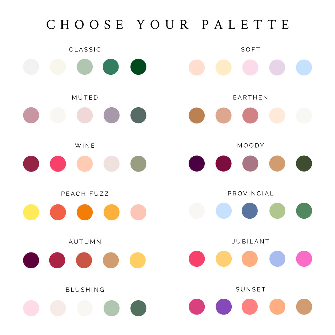 Choose Your Custom Palette 