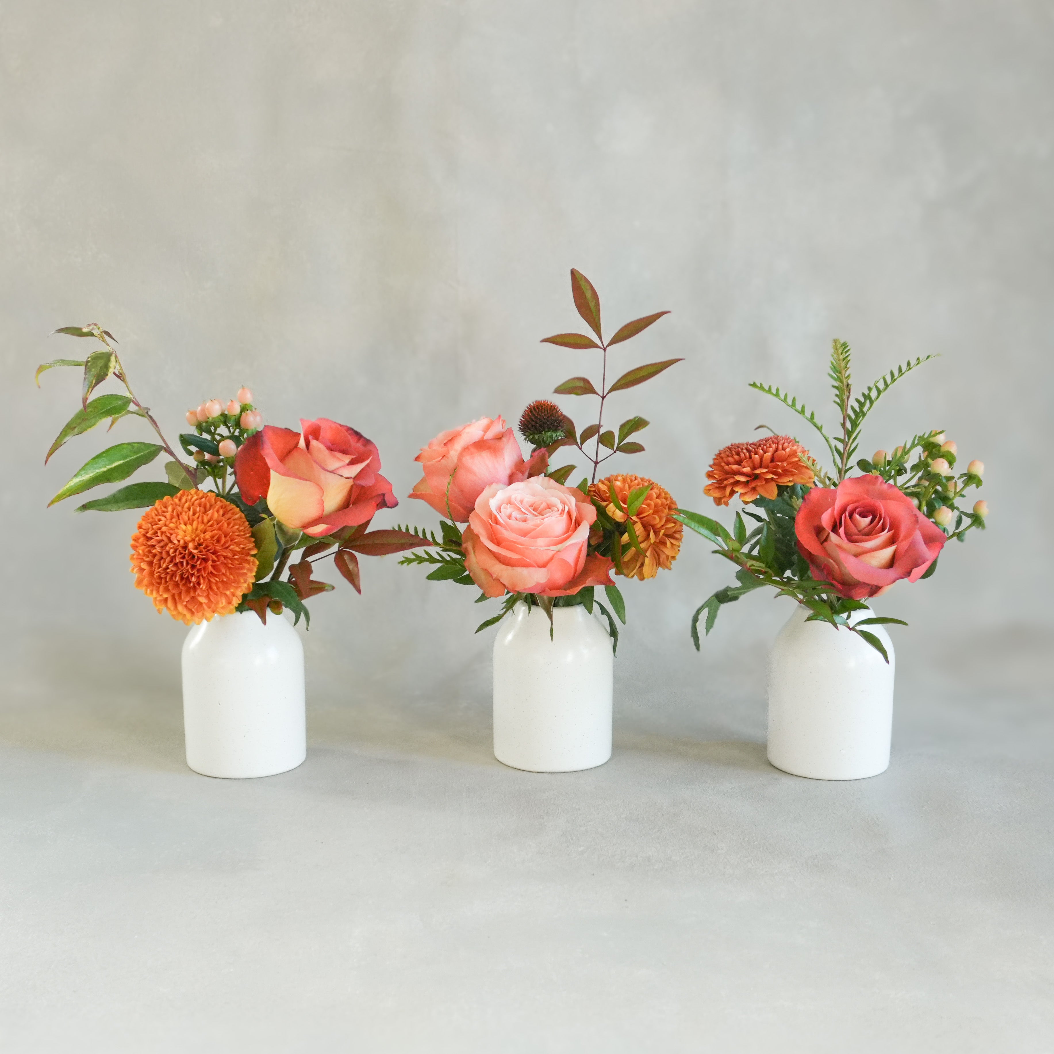 Autumn Bud Vases