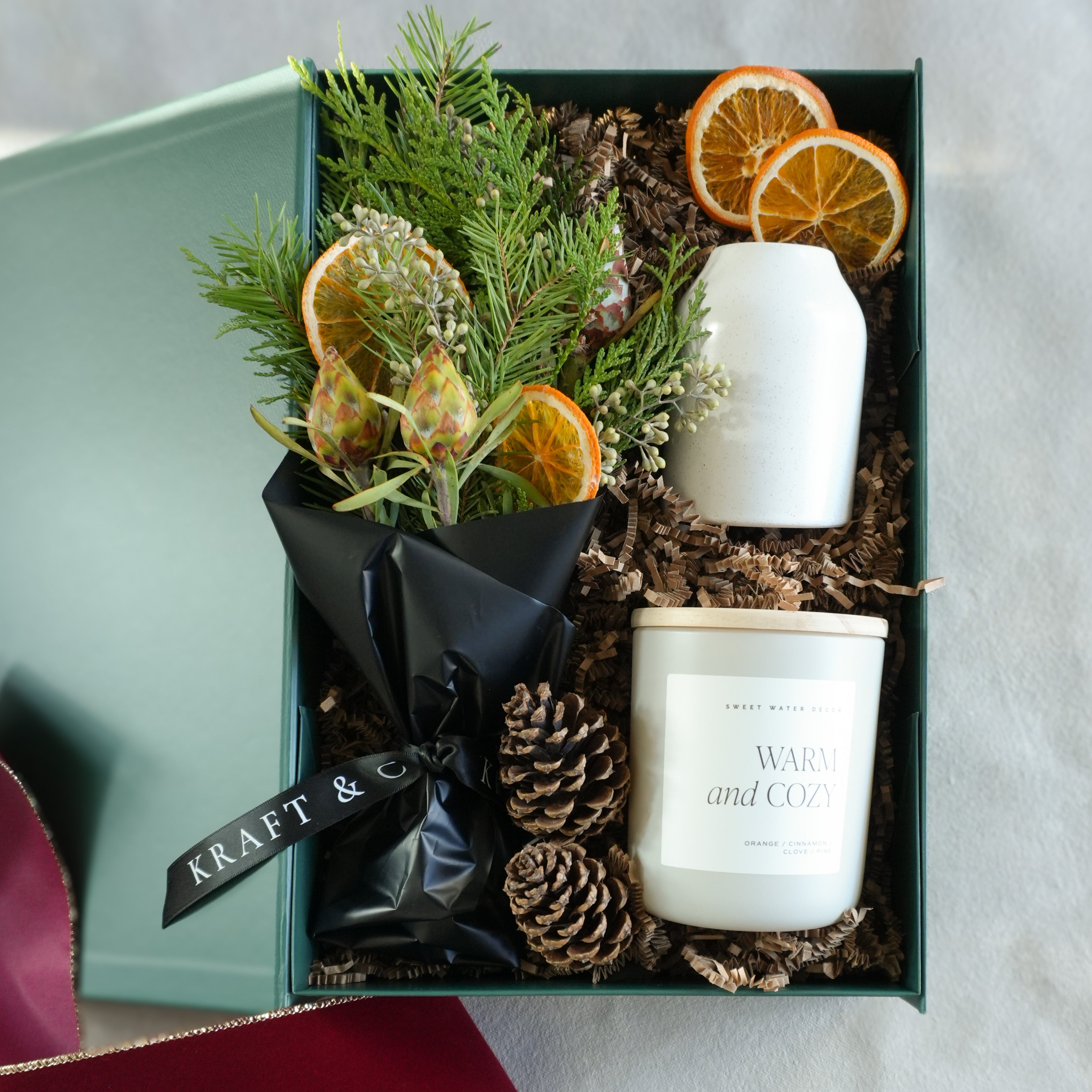Curated Gift Box | Cozy Evergreen
