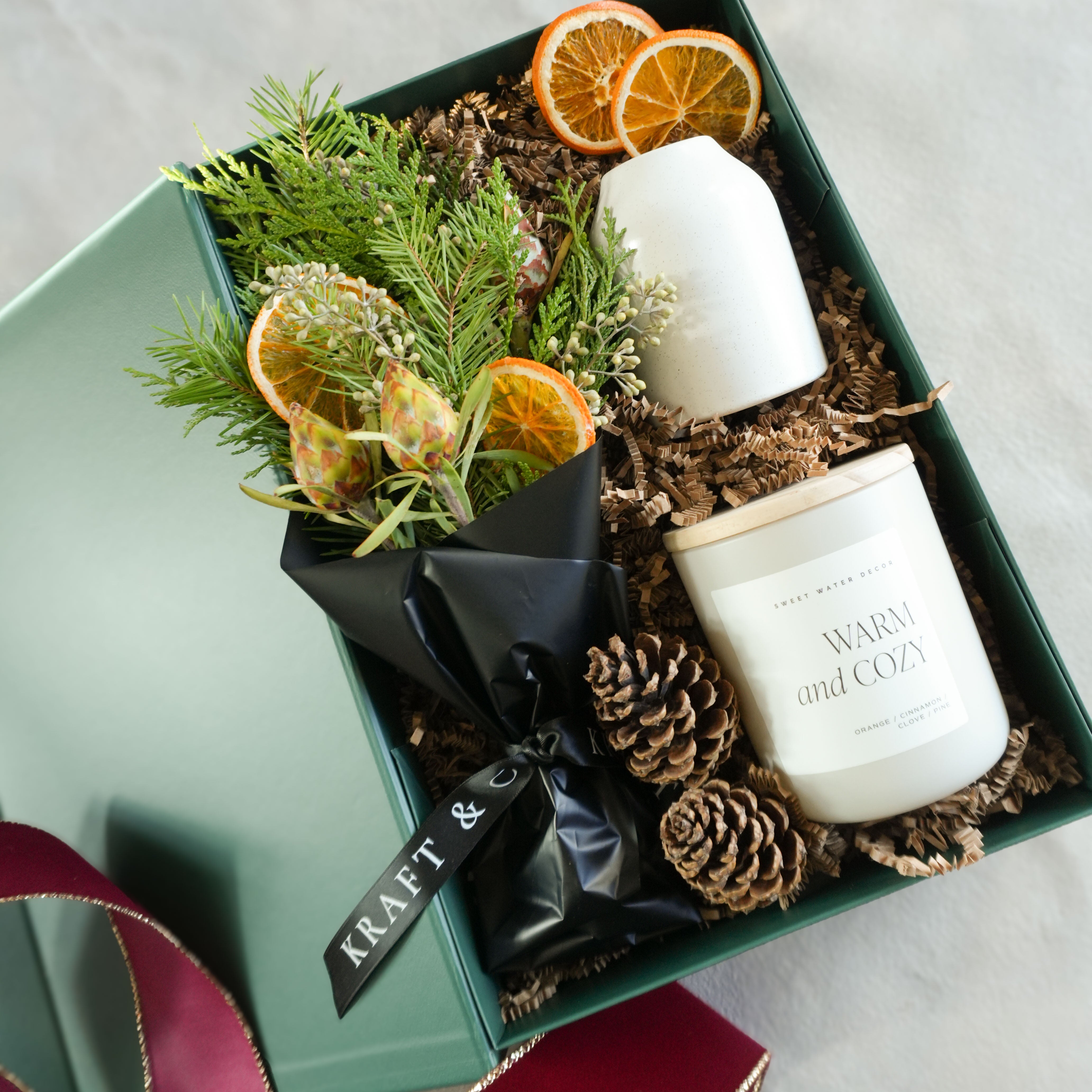 Curated Gift Box | Cozy Evergreen