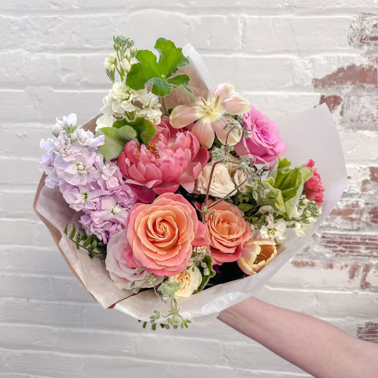 Full Hand Tied Bouquet, Subscription Bouquets, Everyday Floral Arrangements