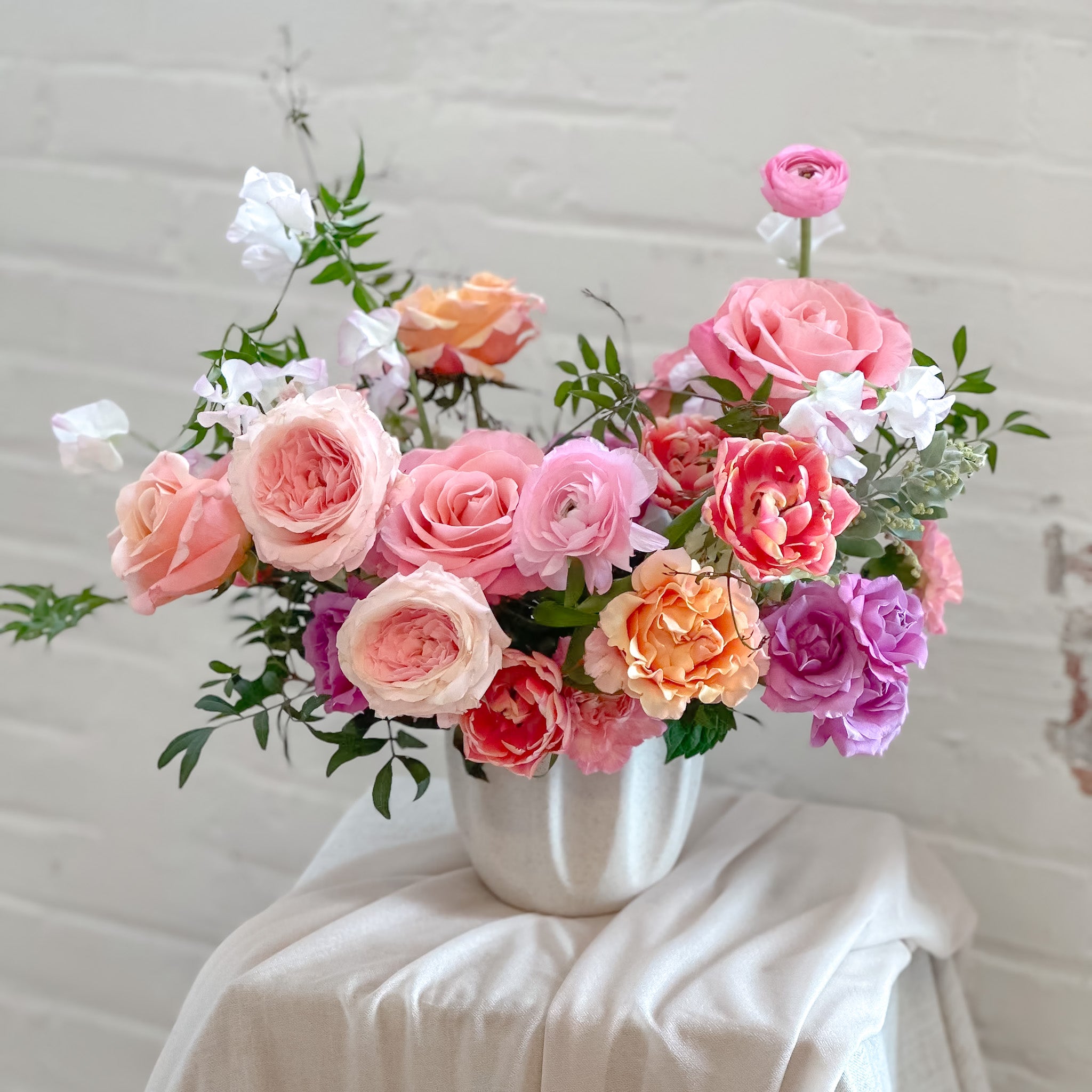 Large Vase Arrangement, Every Day Flowers, Season Floral Arrangement