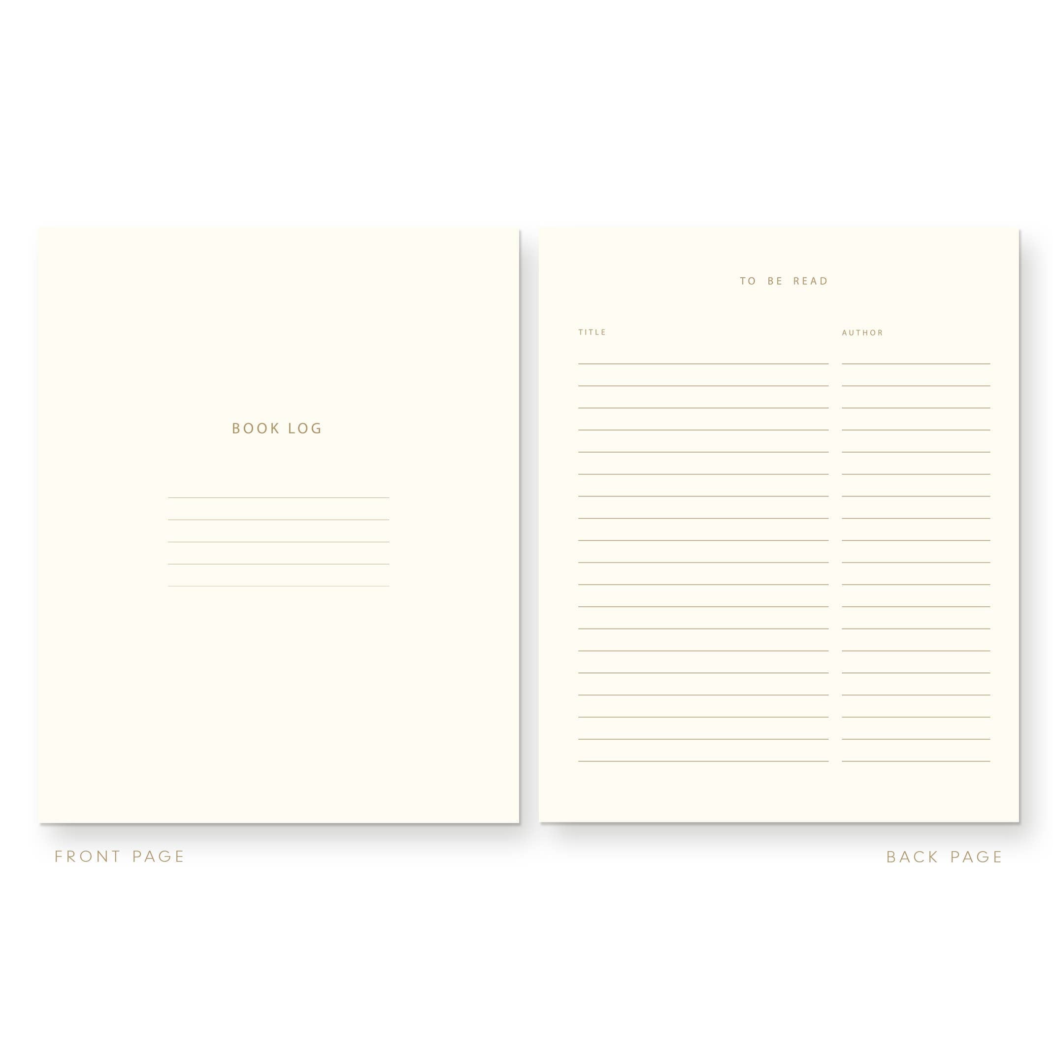 Books Are Magic Book Log Reading Journal