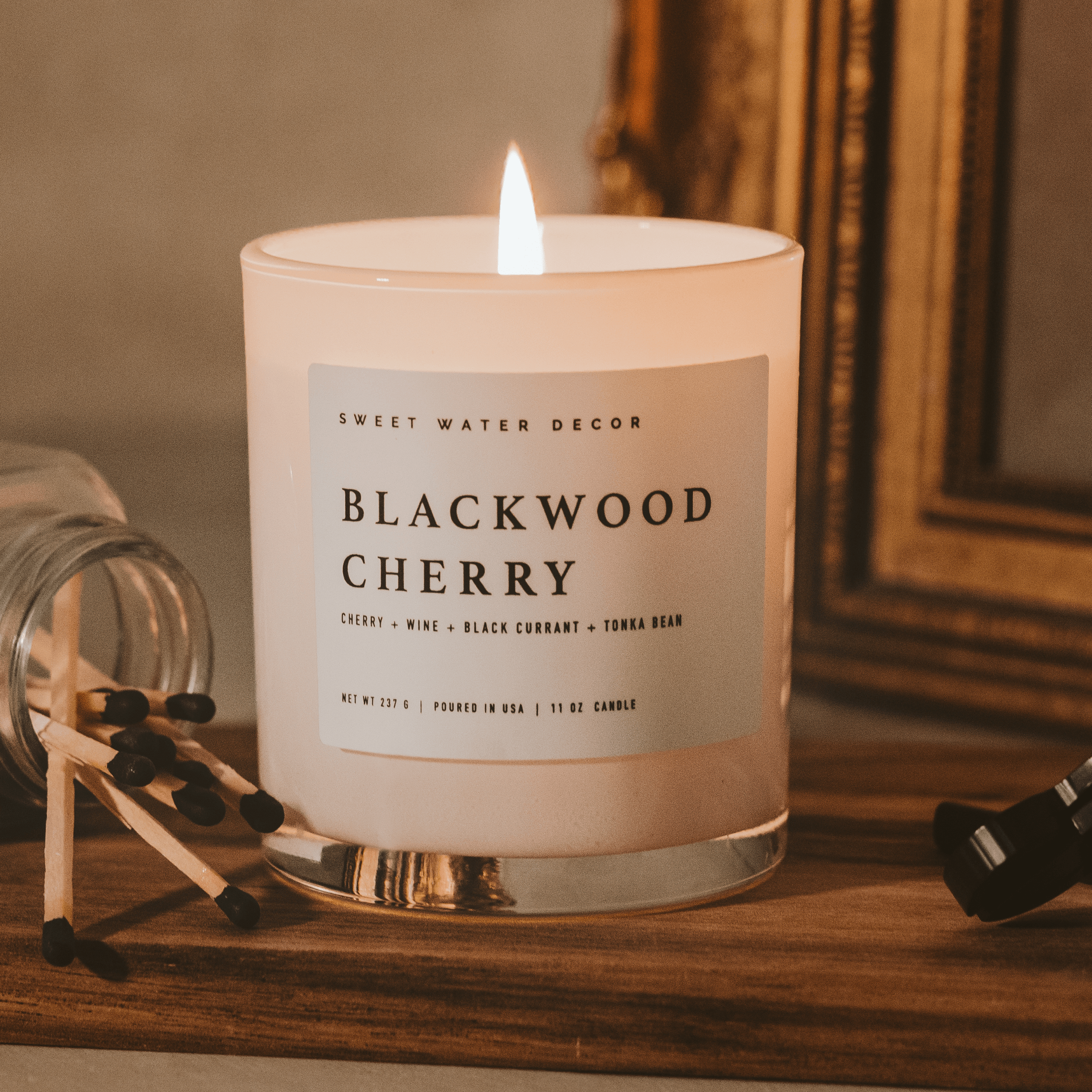 Blackwood Cherry 11 oz Soy Candle