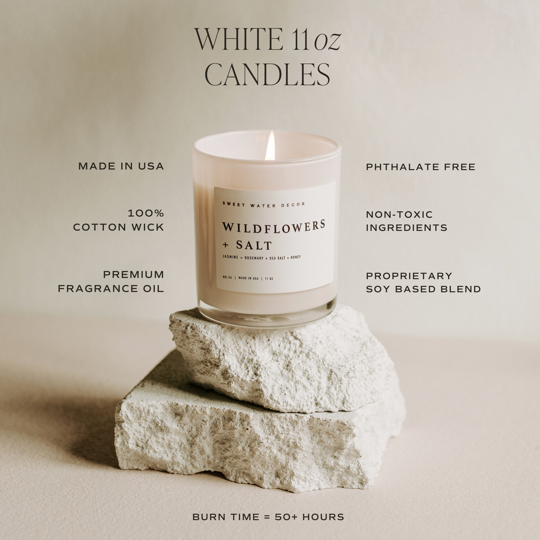 Palo Santo Patchouli 11 oz Soy Candle