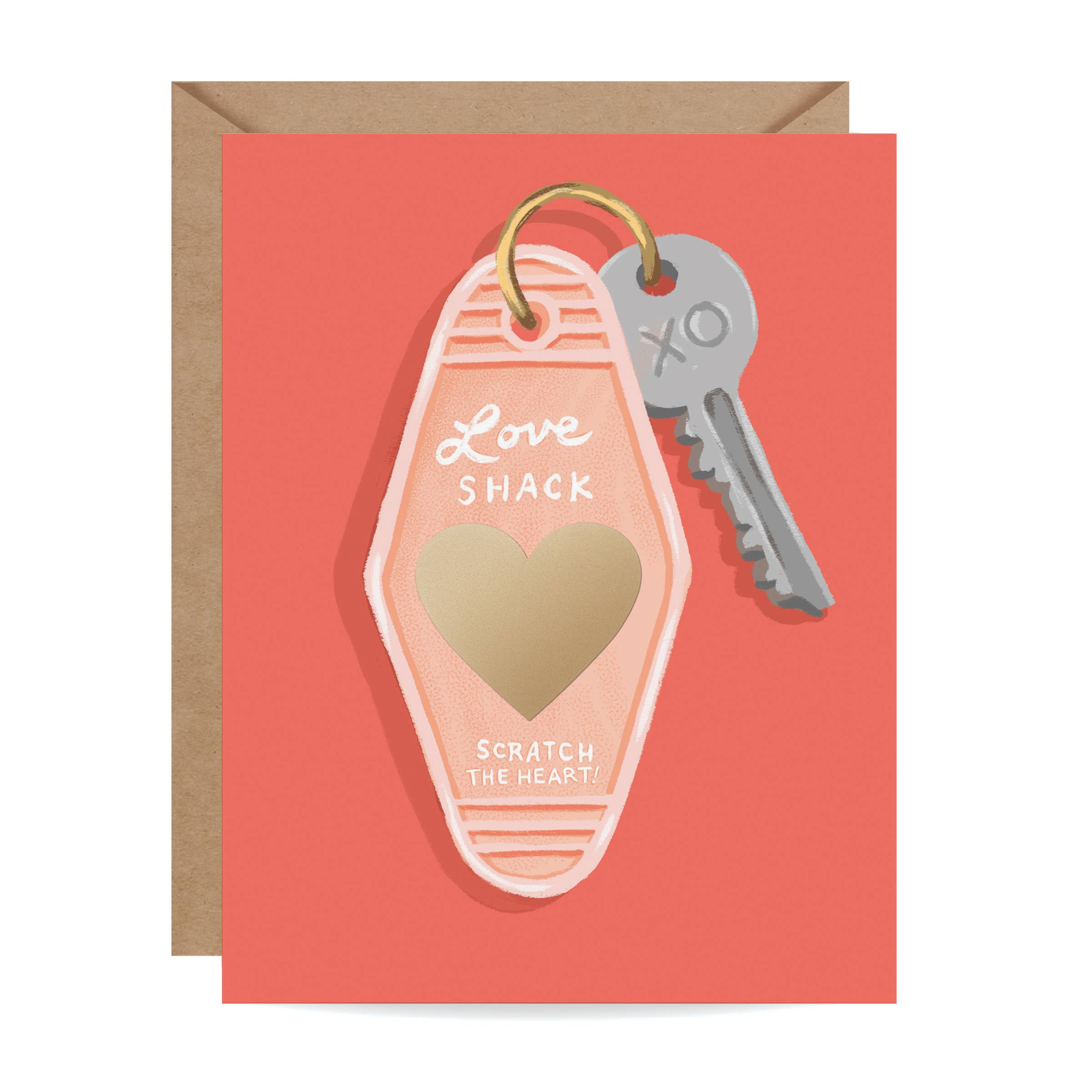 Love Shack Scratch-Off Card | Fun & Romantic Surprise