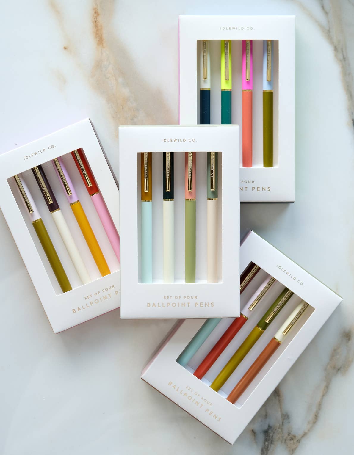City Pallet Pens, Set of Four | PARIS