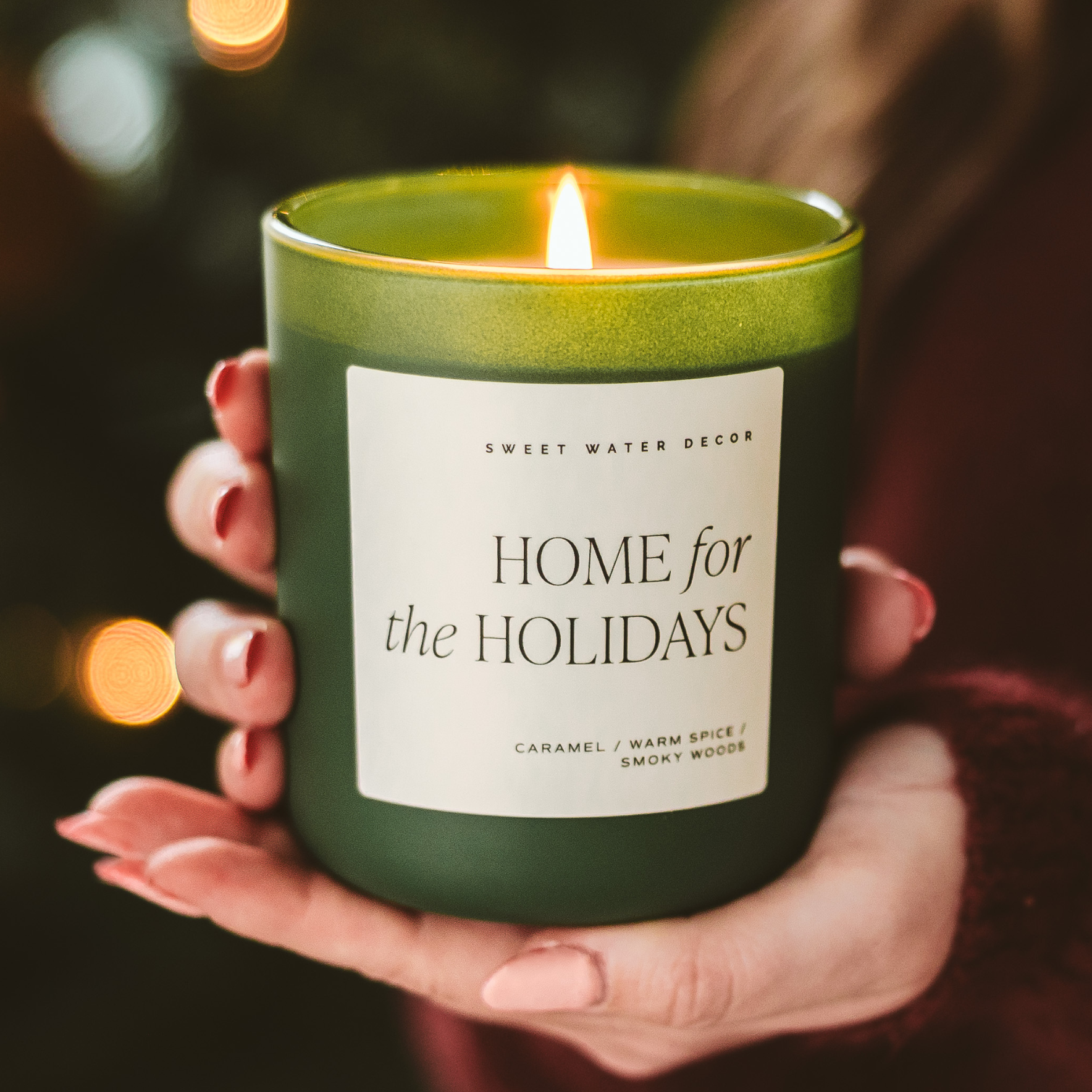 Home for the Holidays | 15 oz Soy Candle, Matte Jar