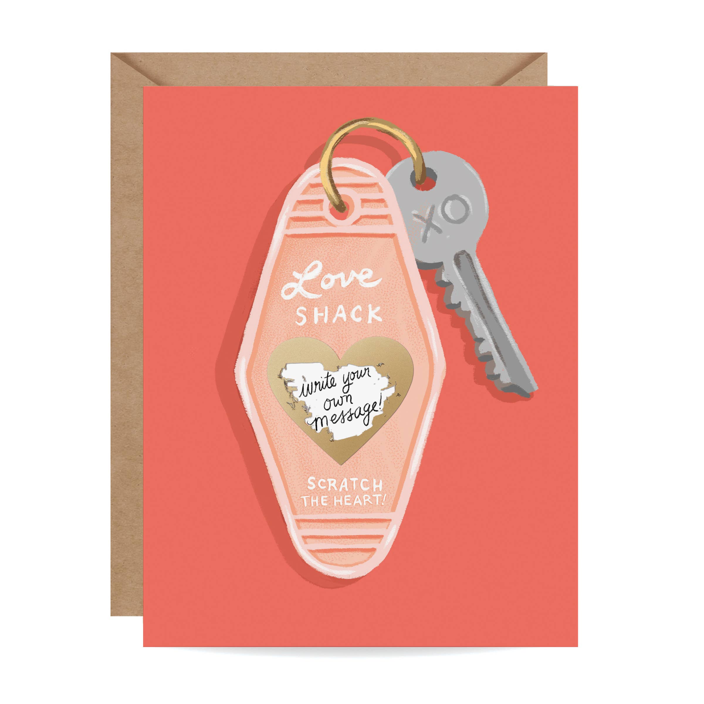 Love Shack Scratch-Off Card | Fun & Romantic Surprise