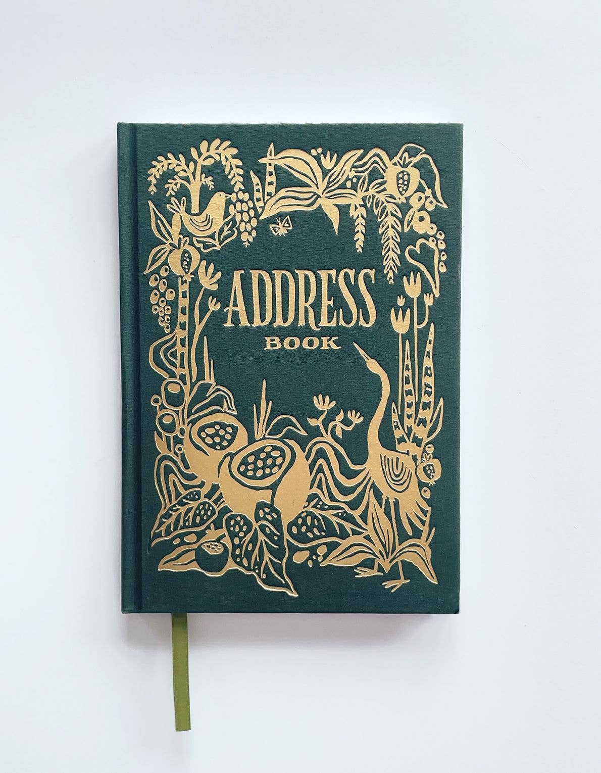 Crane (Green) Address Book