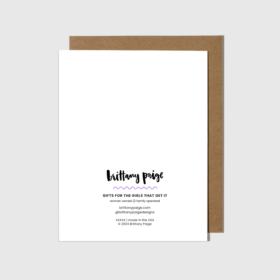 Mom Word Bubbles Card