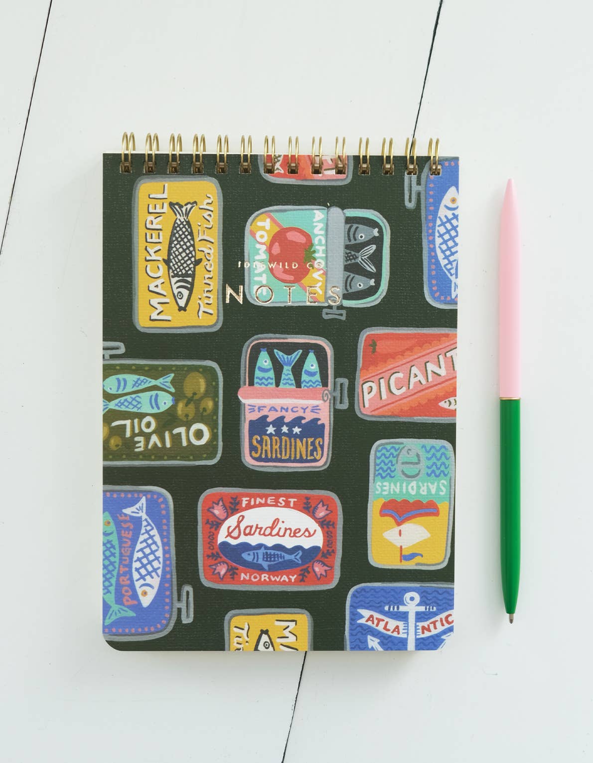 Spiral Jotter | Tinned Fish