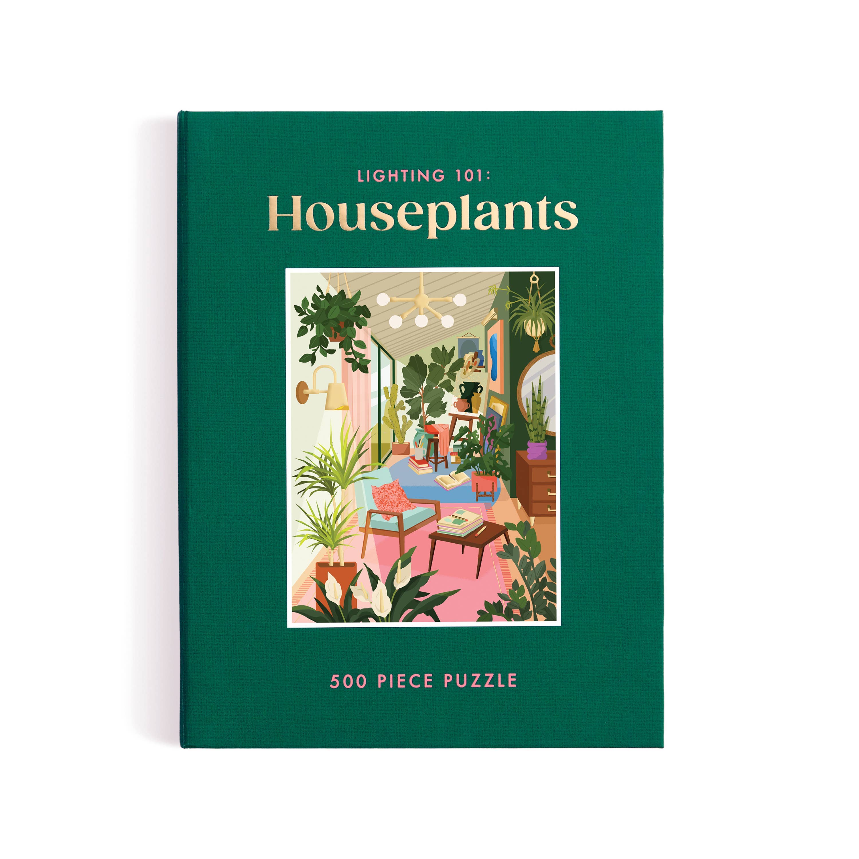 Lighting 101: Houseplants Puzzle | 500-Piece Book Puzzle