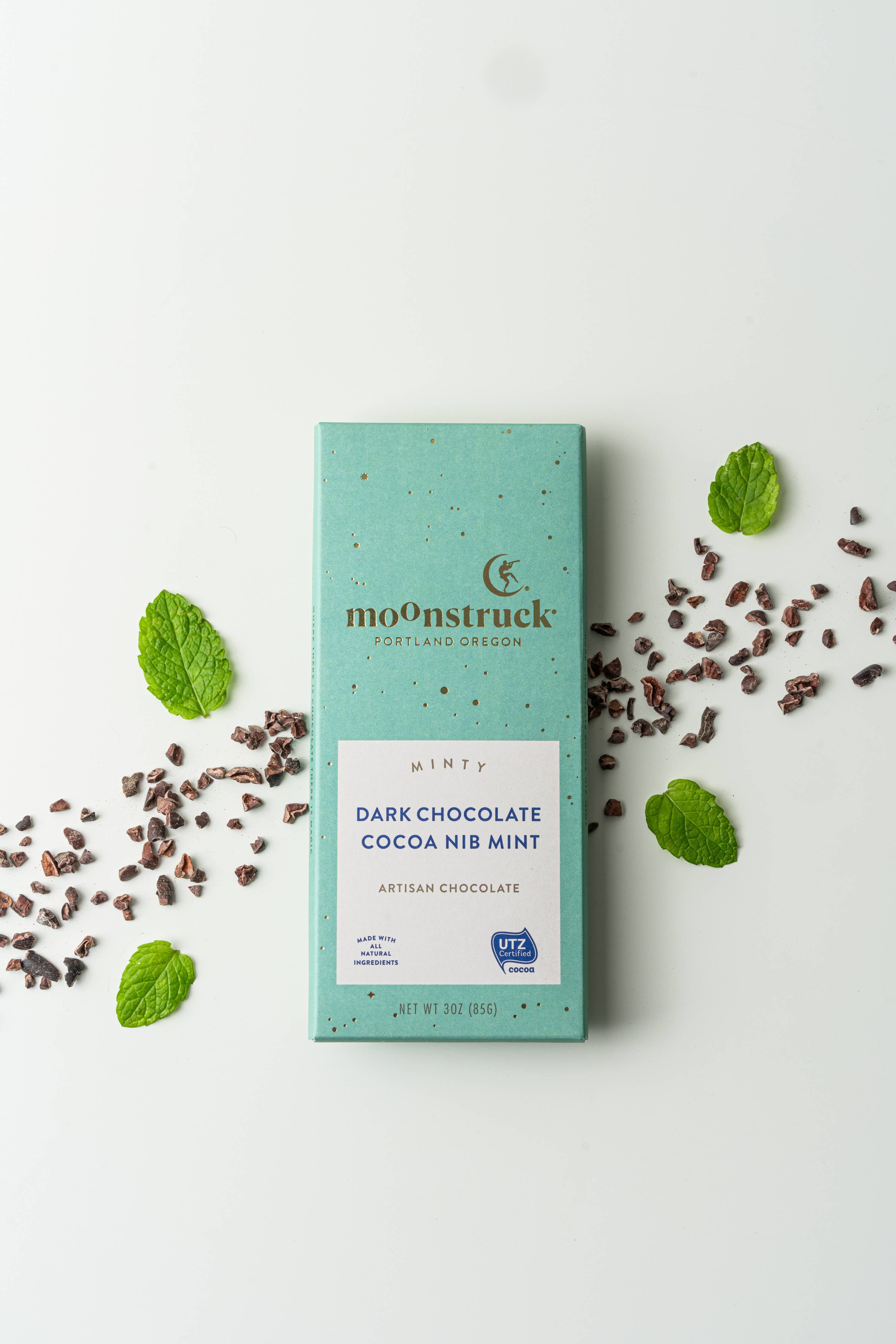 Minty Dark Chocolate Bar | Refreshing and Rich Flavor