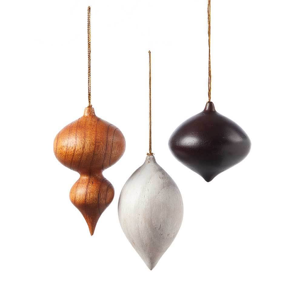 Wooden Hutan Ornaments