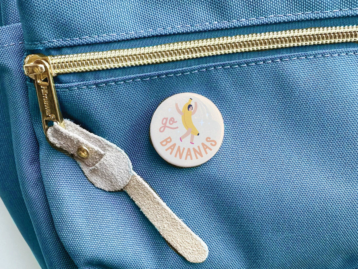 Go Bananas Button