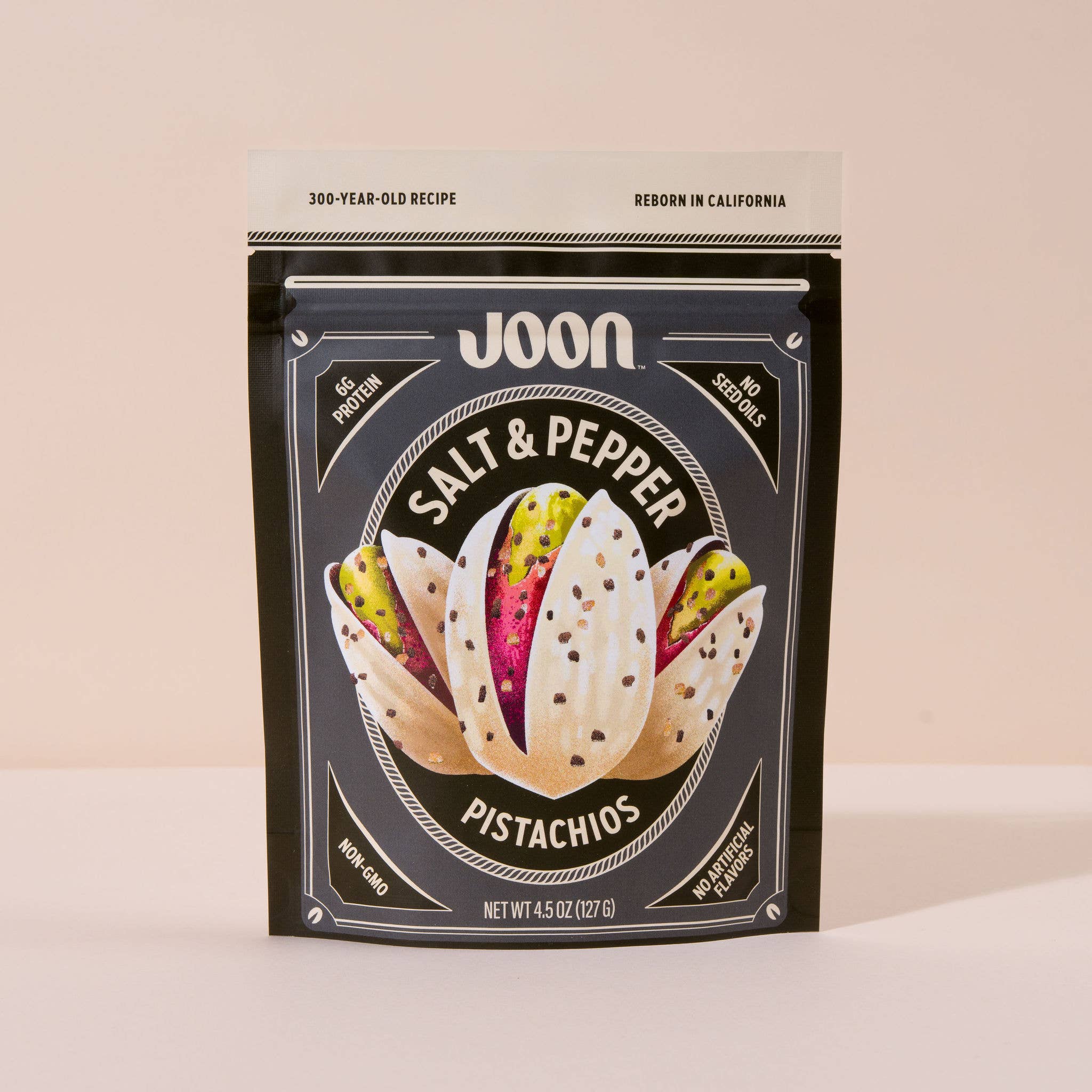 Joon Salt and Pepper Pistachios | Pistachio Gourmet Snacks