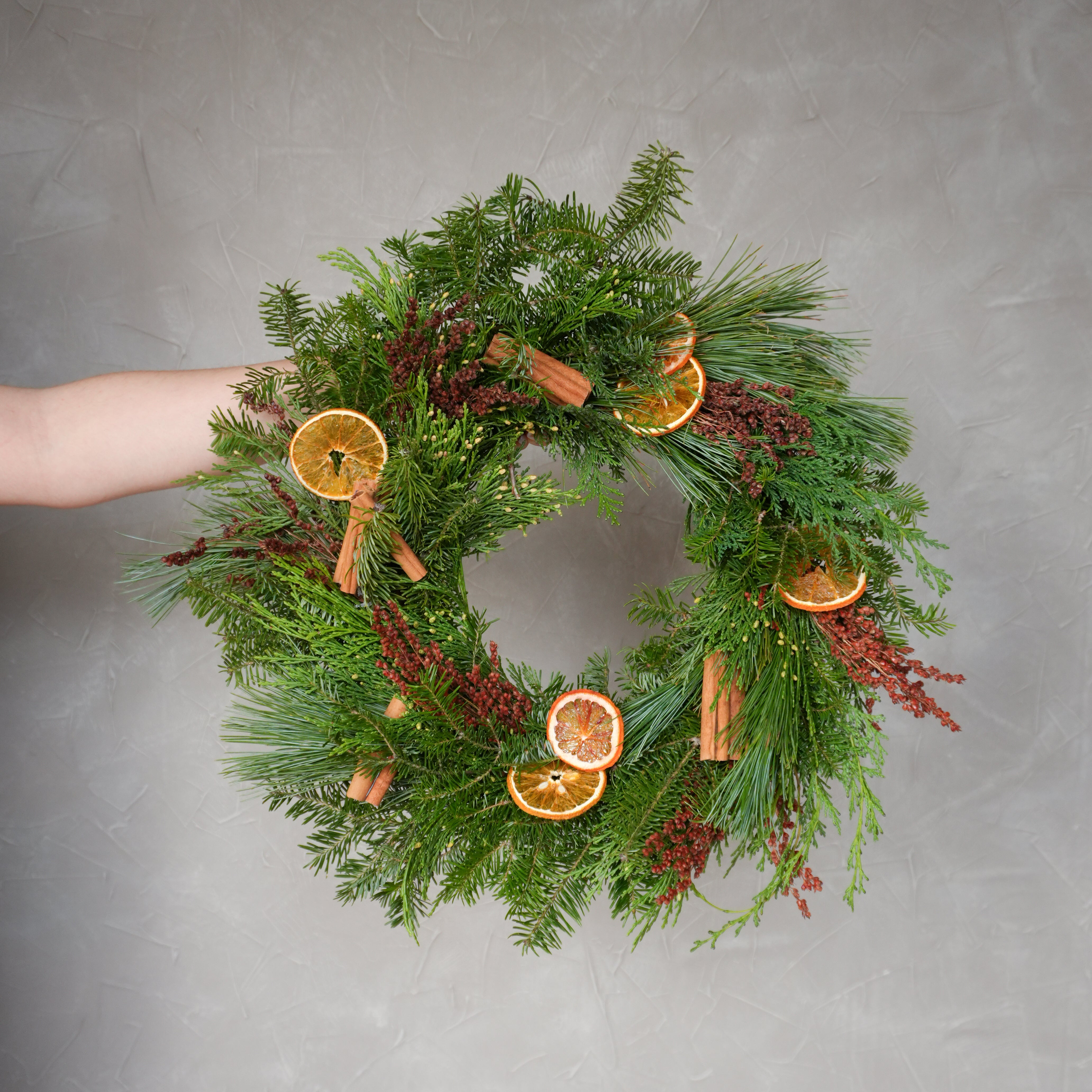 Fresh Wreath | Citrus + Spice