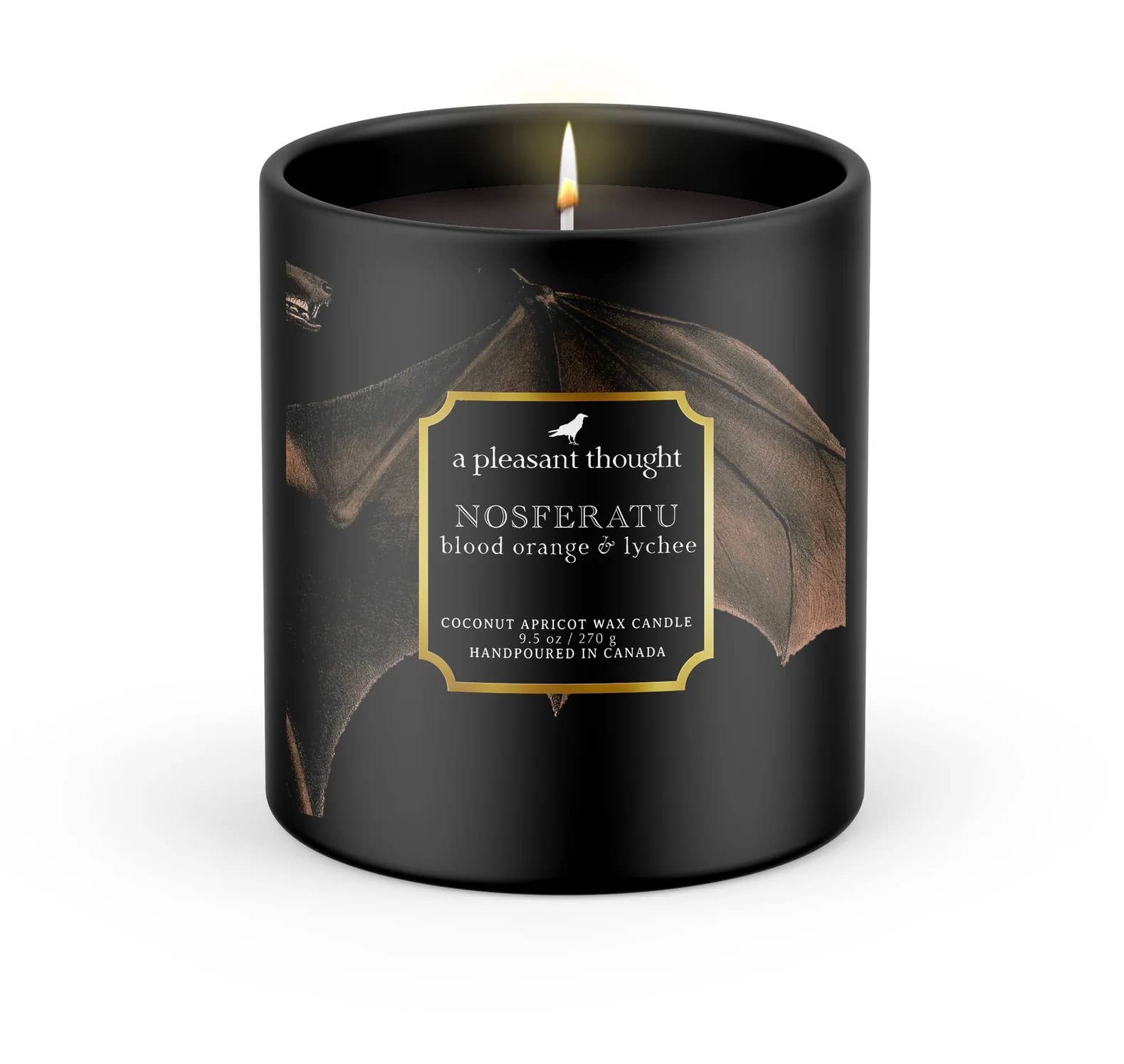 NOSFERATU | BLOOD ORANGE & LYCHEE | RAVEN CANDLE