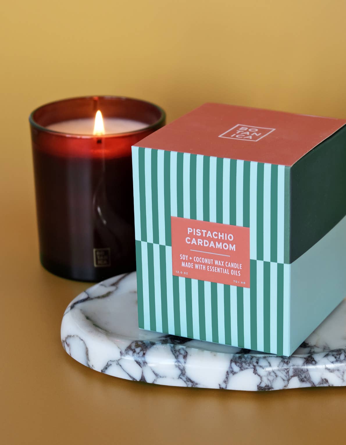 BOTANICA Pistachio + Cardamom Candle  | 12 oz.