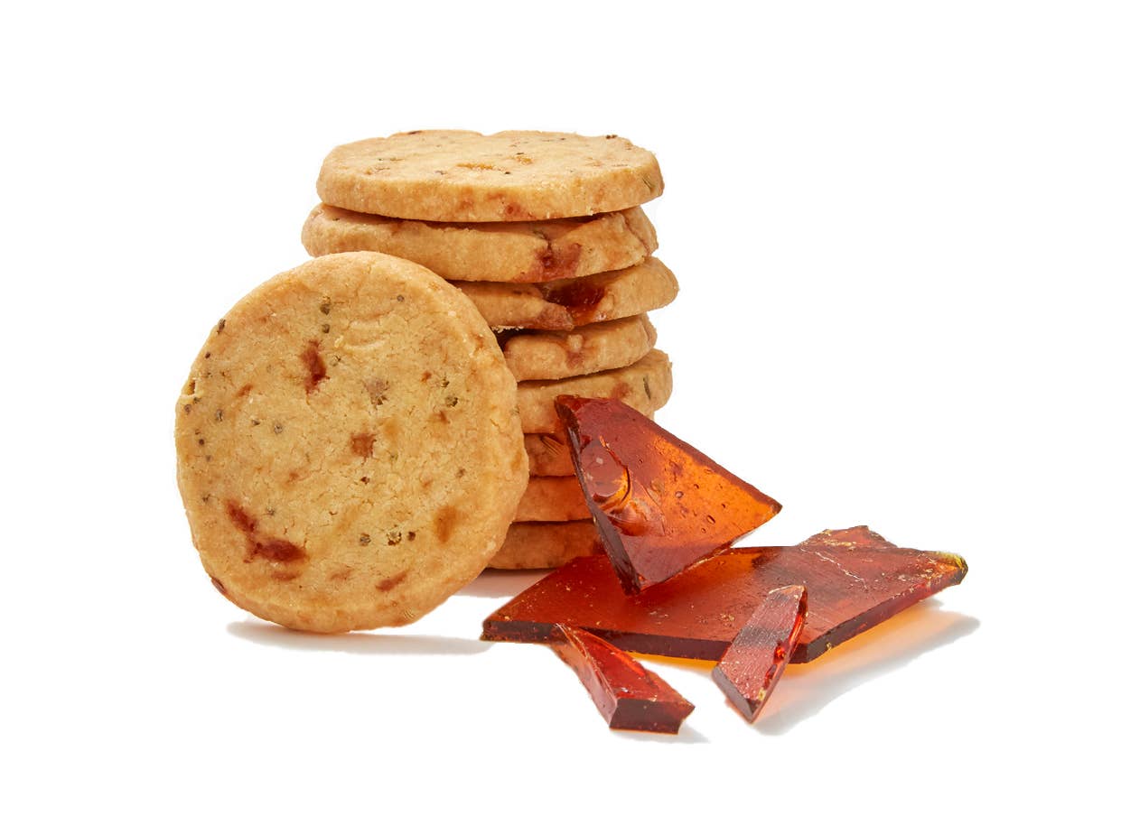 Burnt Sugar Shortbread Cookies - 3 oz