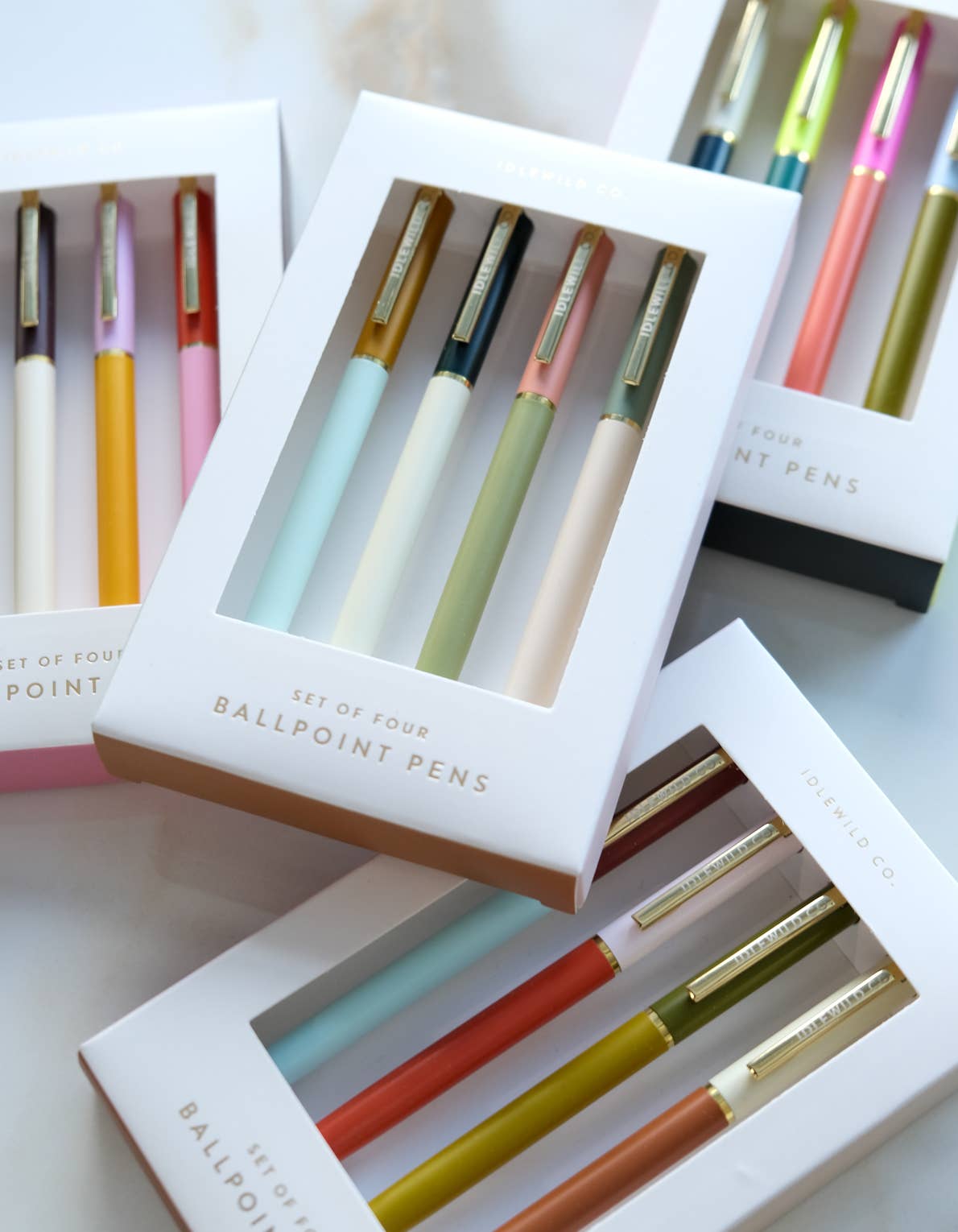 City Pallet Pens, Set of Four | PARIS