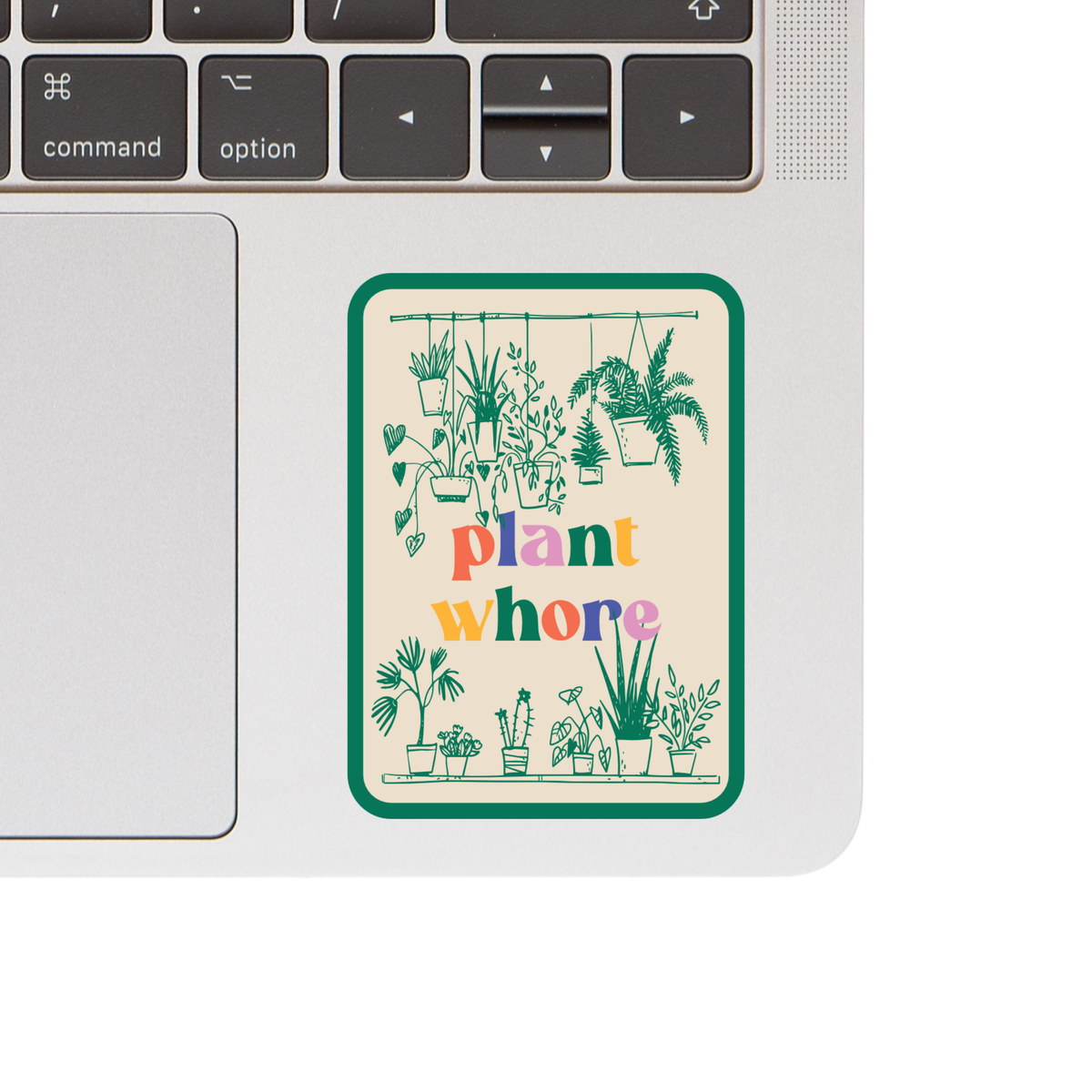Plant Whore Gardening Funny High Quality Vinyl Sticker
