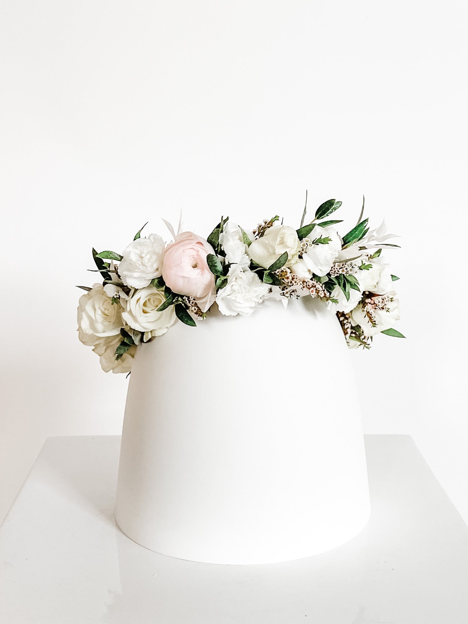 Flower Crown, Wedding Collection, A La Carte Events, Custom Wedding Flowers